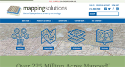 Desktop Screenshot of mappingsolutionsgis.com